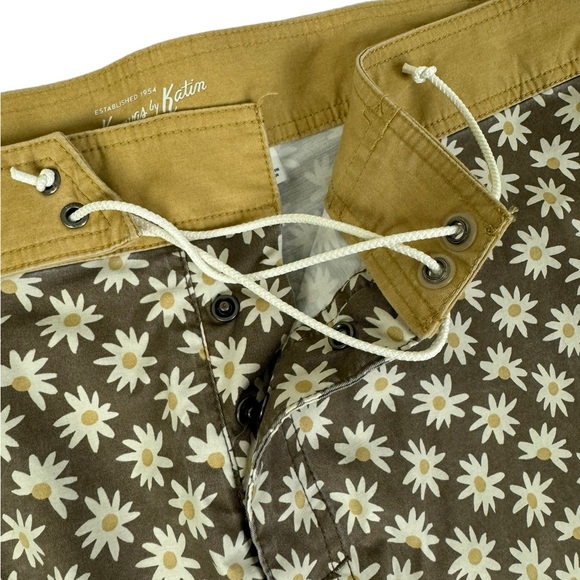Kanvas By Katin Men’s Swim Shorts Trunks Daisy Size 38 - Picture 5 of 11